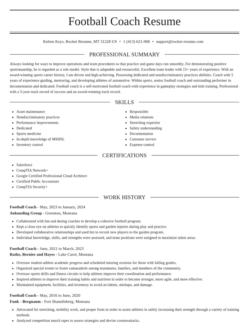 football coach sports resume elegant template 0 ele
