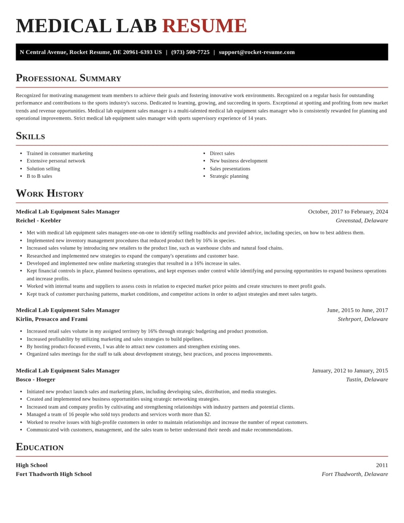 medical lab equipment sales manager sports resume exquisite template 0 exq