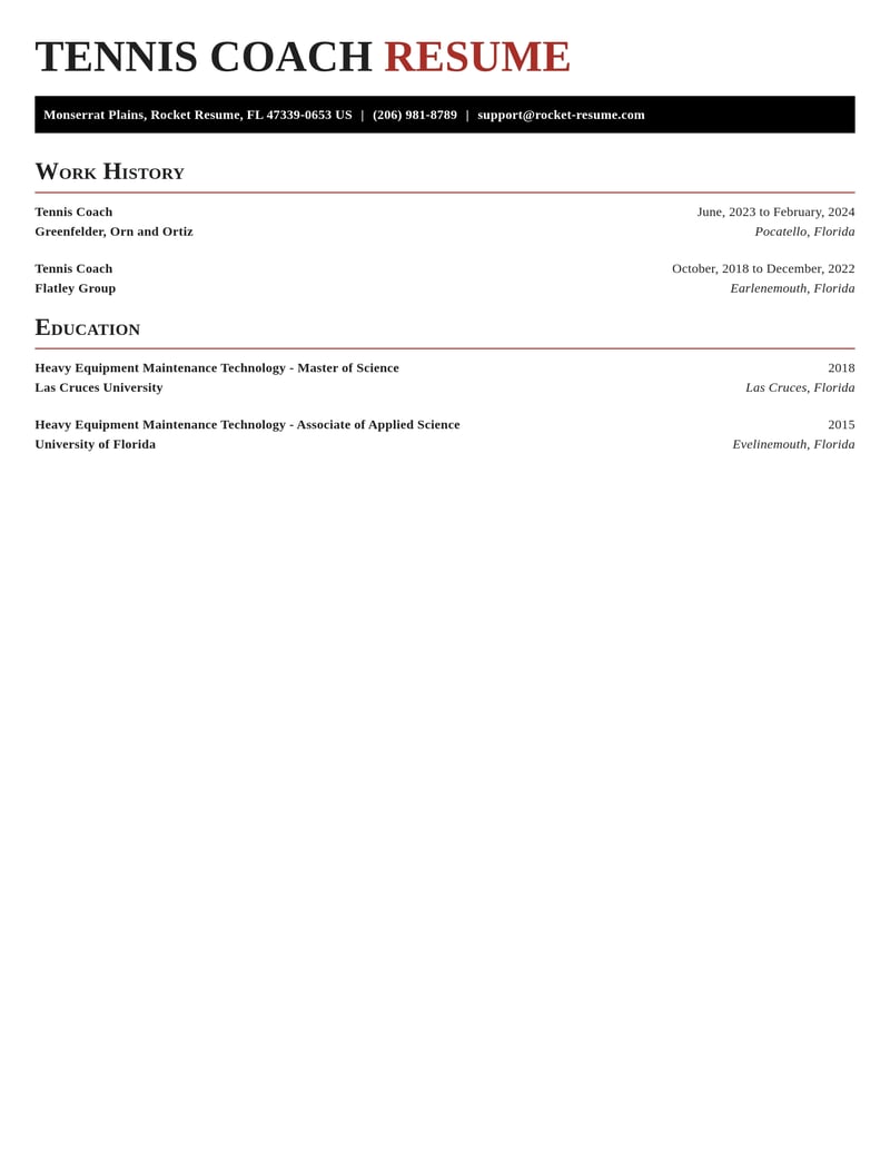 tennis coach sports resume exquisite template 0 exq