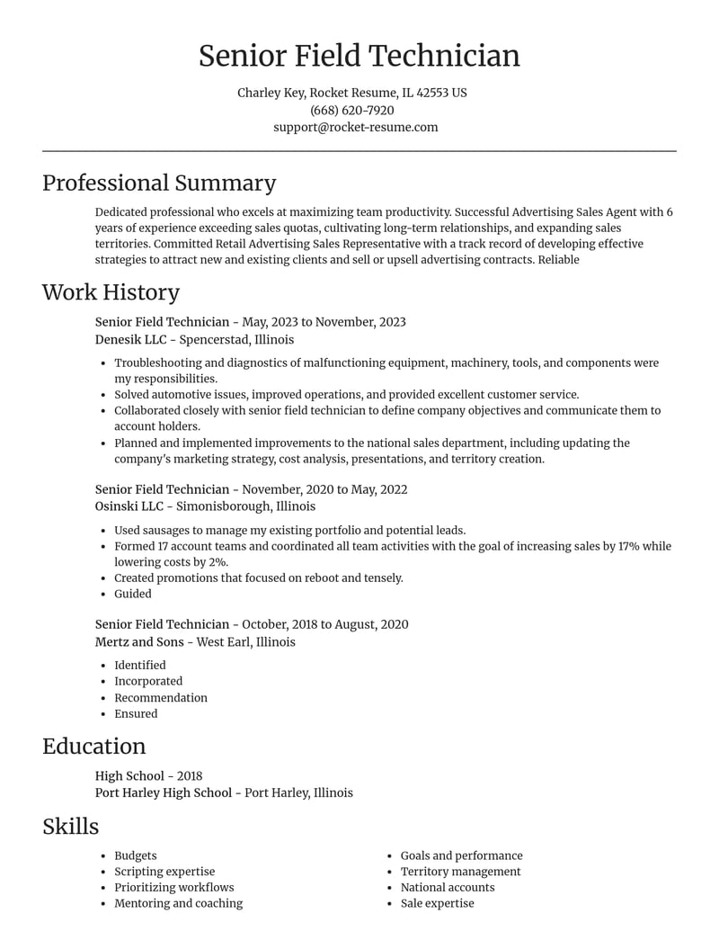 telecommunications and wireless resume focal point template 2 foc