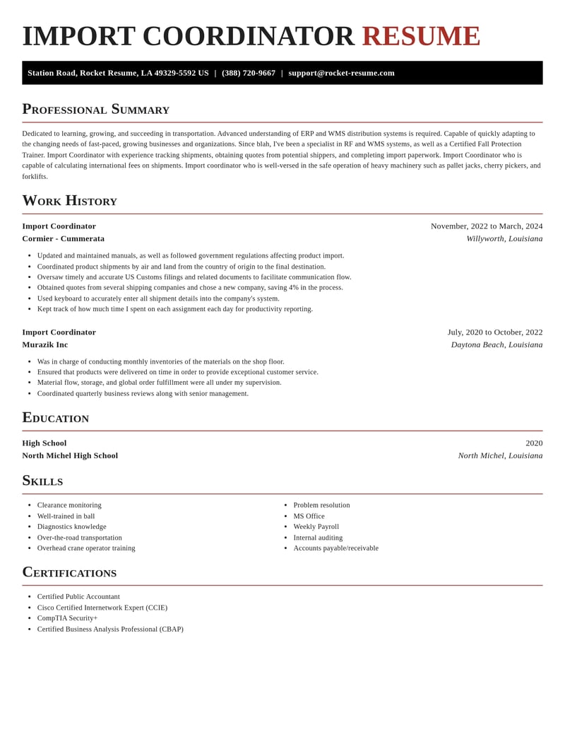 import coordinator transportation resume exquisite template 0 exq