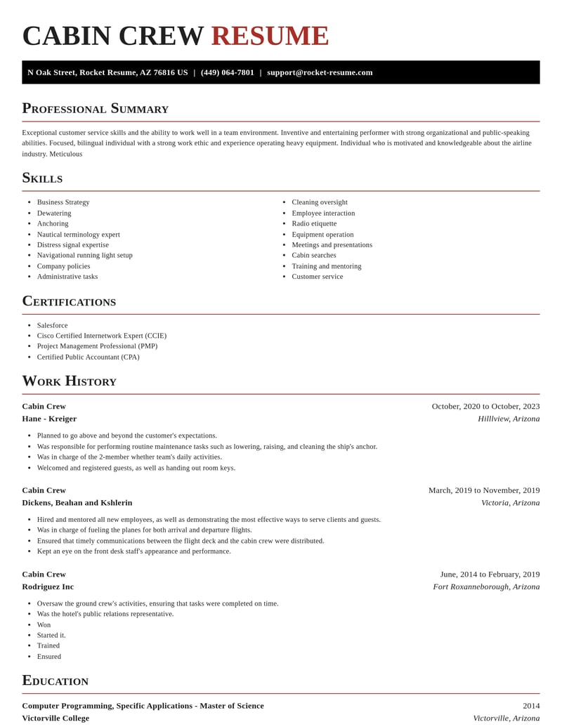 cabin crew travel and hospitality resume exquisite template 2 exq