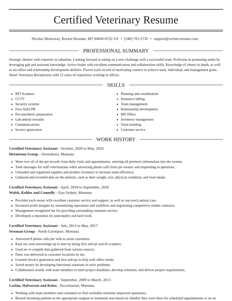certified veterinary assistant veterinary resume elegant template 0 ele