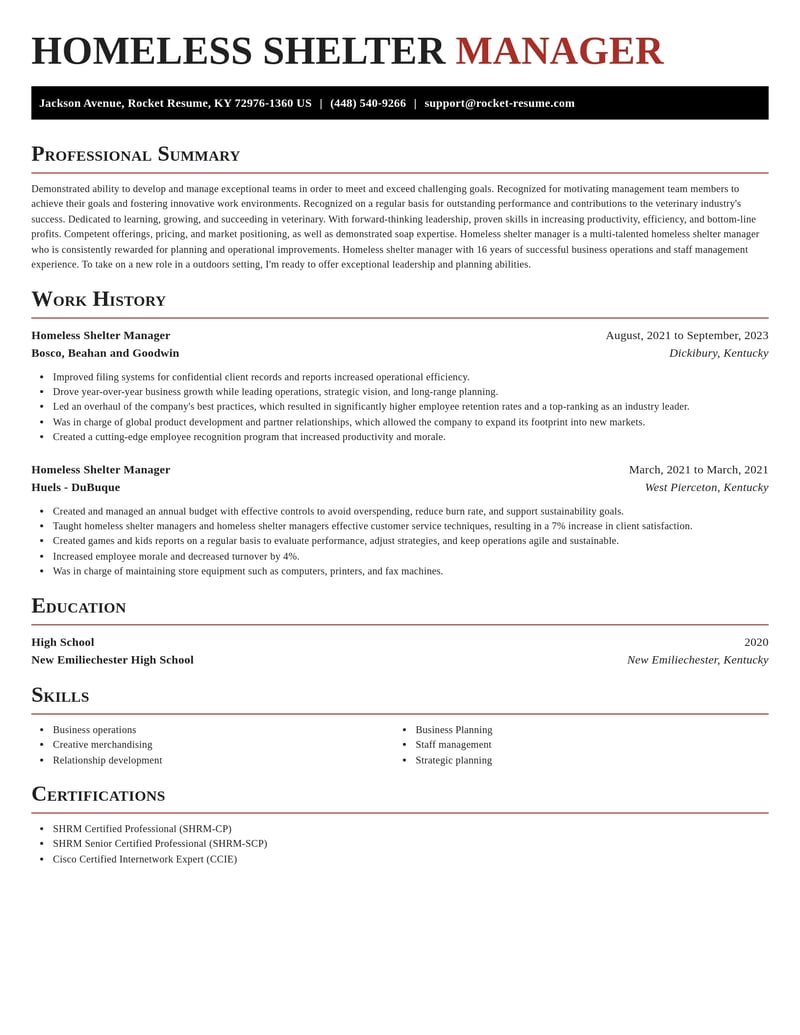 homeless shelter manager veterinary resume exquisite template 1 exq